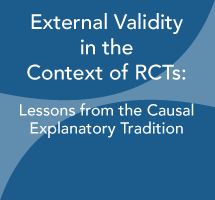 External Validity in the Context of RCTs: Lessons from the Causal Explanatory Tradition